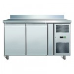 GASTRORAG /GN 2200 TN ECX Холодильник-рабочий стол, -2...+8оС, 300 л, 2 дверцы, 2 полки-решетки GN 1/1 с направляющими, столешница с бортом, снаружи - нерж.сталь 304/430, внутри - алюминий