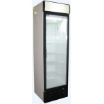 ШХ-370С Шкаф холодильный (0, +7)С, V=370л/350л.,стекл. дверь,5 полок, принуд. охлаждение,площадь выкладки-1,35 м2,подсветка,, 220В,3,5 кВт ч/сутки, 100 кг, темп.окр. среды (+12... +35)C, R22
